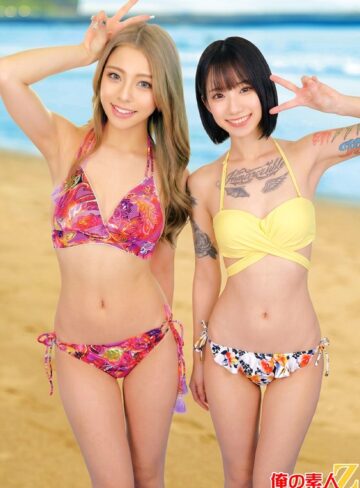【無料AV】圧倒的なセックス力を見せつけ湘南水着ギャルが真夏の激アツ生生筆おろし！ゆうきちゃん（24）あずさちゃん（23｜h_1732orecs00627