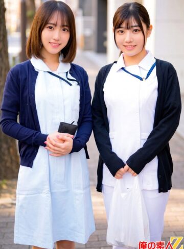【無料AV】現役看護師さんが優しく早漏改善治療！皮膚科勤務えなさん（24）産婦人科勤務まみさん（31）｜h_1732orecs00630