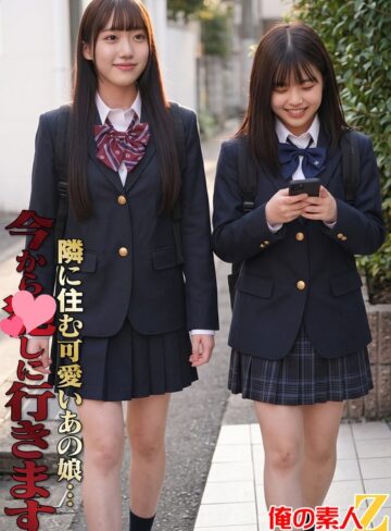 【無料AV】隣に住む可愛いあの娘… 今からアレしに行きます 普通科二年みくちゃん/普通科一年みさきちゃん｜h_1732orecs00682