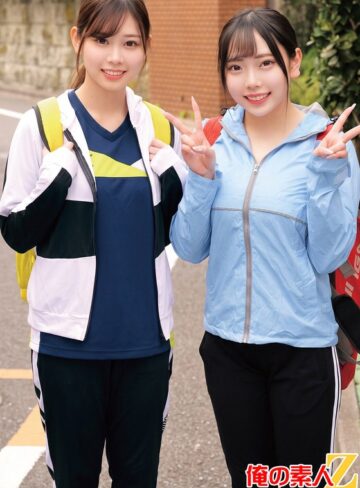 【無料AV】現役アスリート こころさん（水泳部・21歳）さくらさん（ソフトボール部・20歳）｜h_1732orecs00705